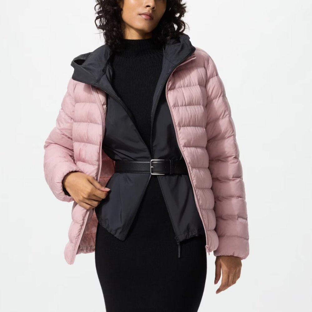 Uniqlo PUFFTECH Jacket - Pink - Small